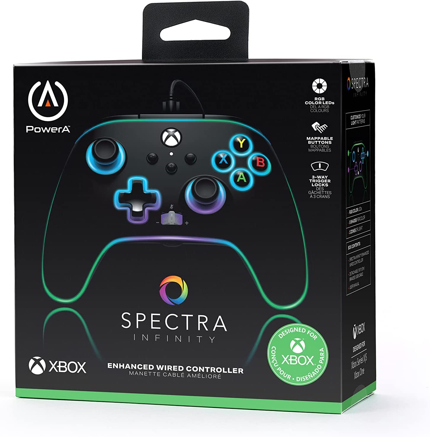 Buy PowerA Spectra Infinity Enhanced Wired Controller for Xbox Series X ...