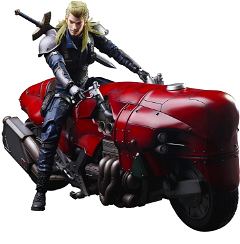 Final Fantasy VII Remake Play Arts Kai: Roche & Motorcycle Set Square Enix