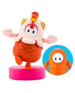 Fall Guys Ultimate Knockout 1/20 Scale Action Figure Pack 01: Movie Star x Chicken Costume Kotobukiya Fall Guys Ultimate Knockout 1/20 Scale Action Figure Pack 01: Movie Star x Chicken Costume Kotobukiya