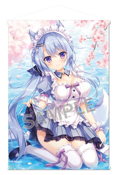 Yuki Ameto B2 Wall Scroll: Tea Time Kitsune-san Blendream Yuki Ameto B2 Wall Scroll: Tea Time Kitsune-san Blendream