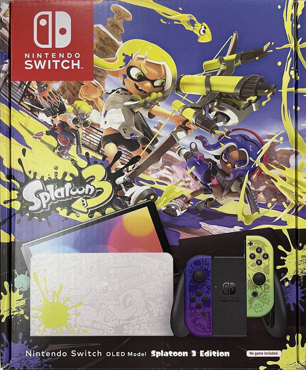 Nintendo Switch Splatoon3エディション 新品 未開封 | atualizemoveis.com