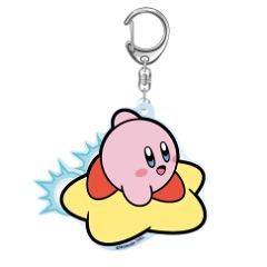 Kirby's Dream Land: 30th Glitter Key Chain F - Air Ride Machine Twinkle