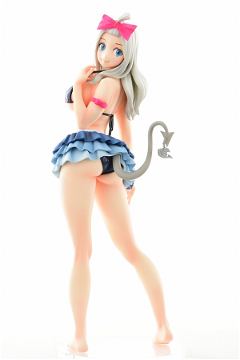 Fairy Tail 1/6 Scale Pre-Painted Figure: Mirajane Strauss Swimsuit Pure in Heart Sweet Devil Bikini Ver. Orca Toys