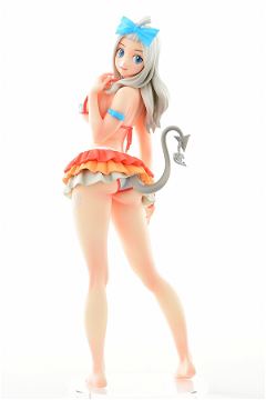 Fairy Tail 1/6 Scale Pre-Painted Figure: Mirajane Strauss Swimsuit Pure in Heart Rose Bikini Ver. Orca Toys