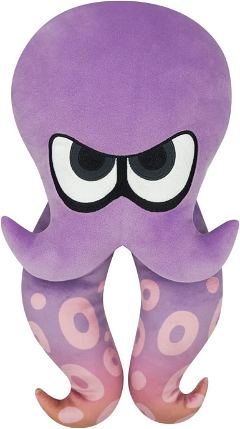 Splatoon 3 All Star Collection Plush: Octopus Purple (M Size) San-ei Boeki