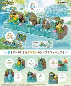 Pokemon Atsumete Hirogaru! Pokemon World 2 Shinpi no Izumi (Set of 6 Pieces) Re-ment
