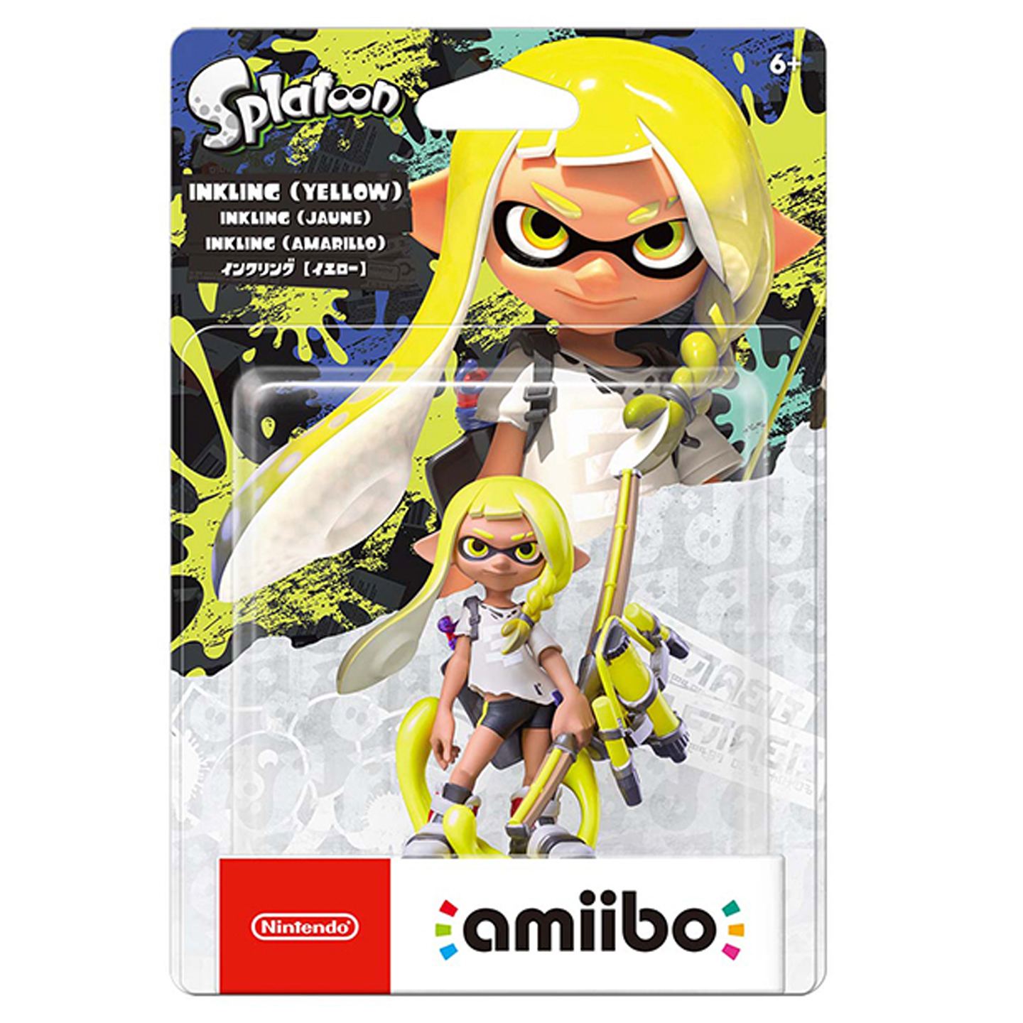 amiibo Splatoon 3 Series (Inkling Yellow) for Wii U, New 3DS, New 3DS LL / XL, SW