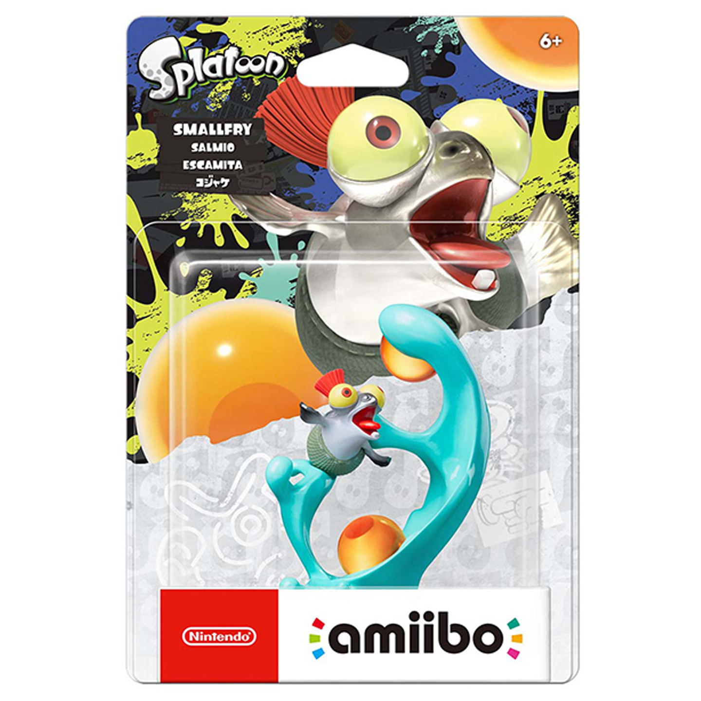 Amiibo Splatoon 3 Series Figure Smallfry For Wii U New 3ds New 3ds Ll Xl Sw