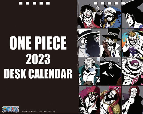 One Piece Desktop Calendar 2023