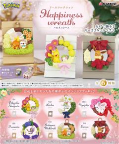 Pokemon Wreath Collection Happiness Wreath (Set of 6 Pieces) Re-ment