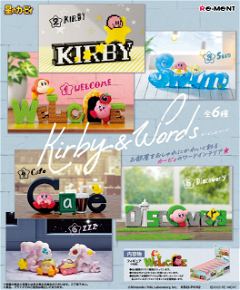 Kirby's Dream Land: Kirby & Words (Set of 6 Pieces) Re-ment