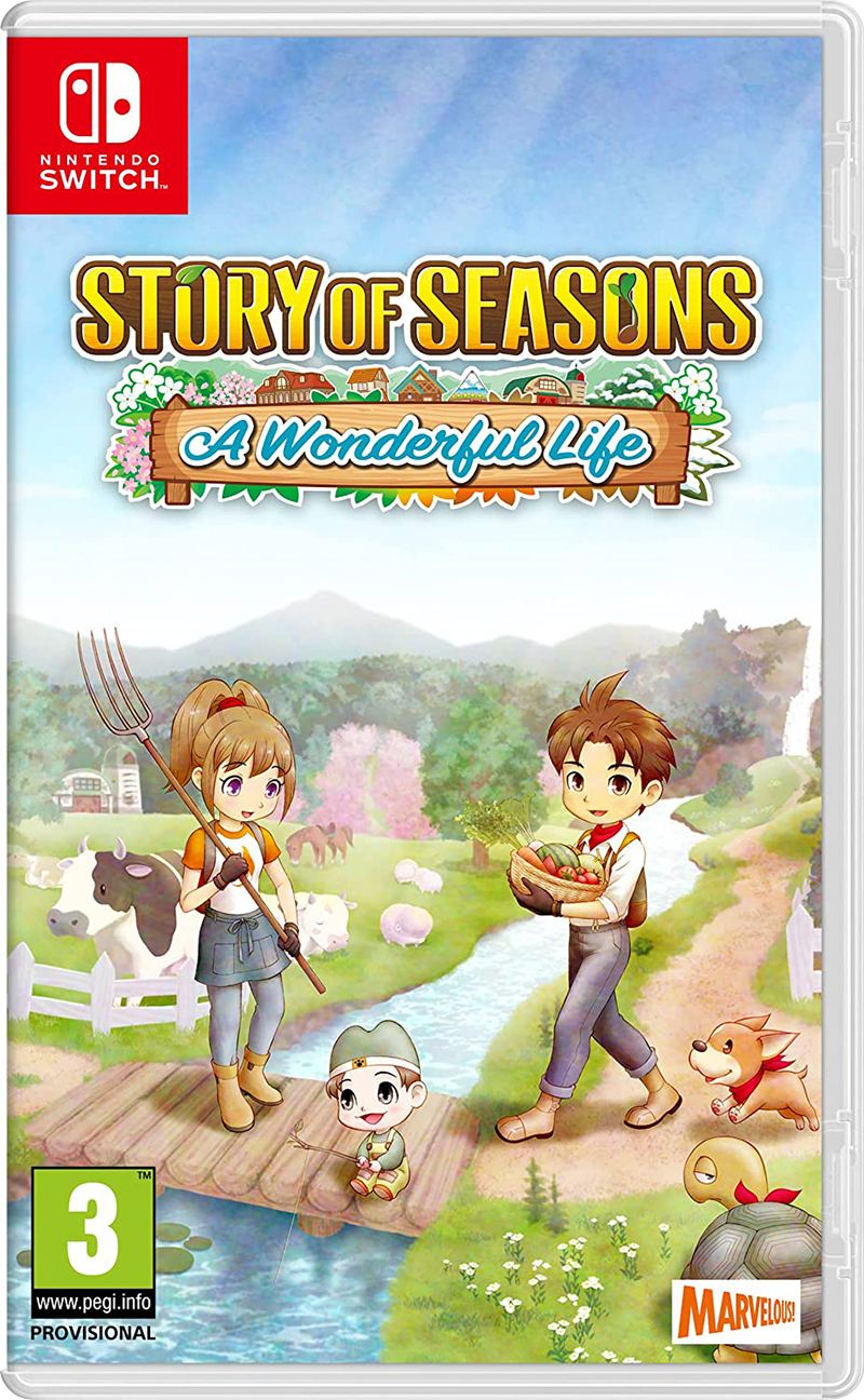 Story of Seasons A Wonderful Life for Nintendo Switch