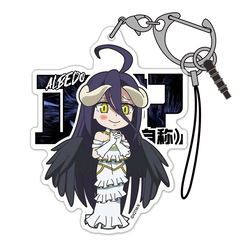 Isekai Quartet Movie: Another World - Albedo Acrylic Multi Keychain Cospa Isekai Quartet Movie: Another World - Albedo Acrylic Multi Keychain Cospa