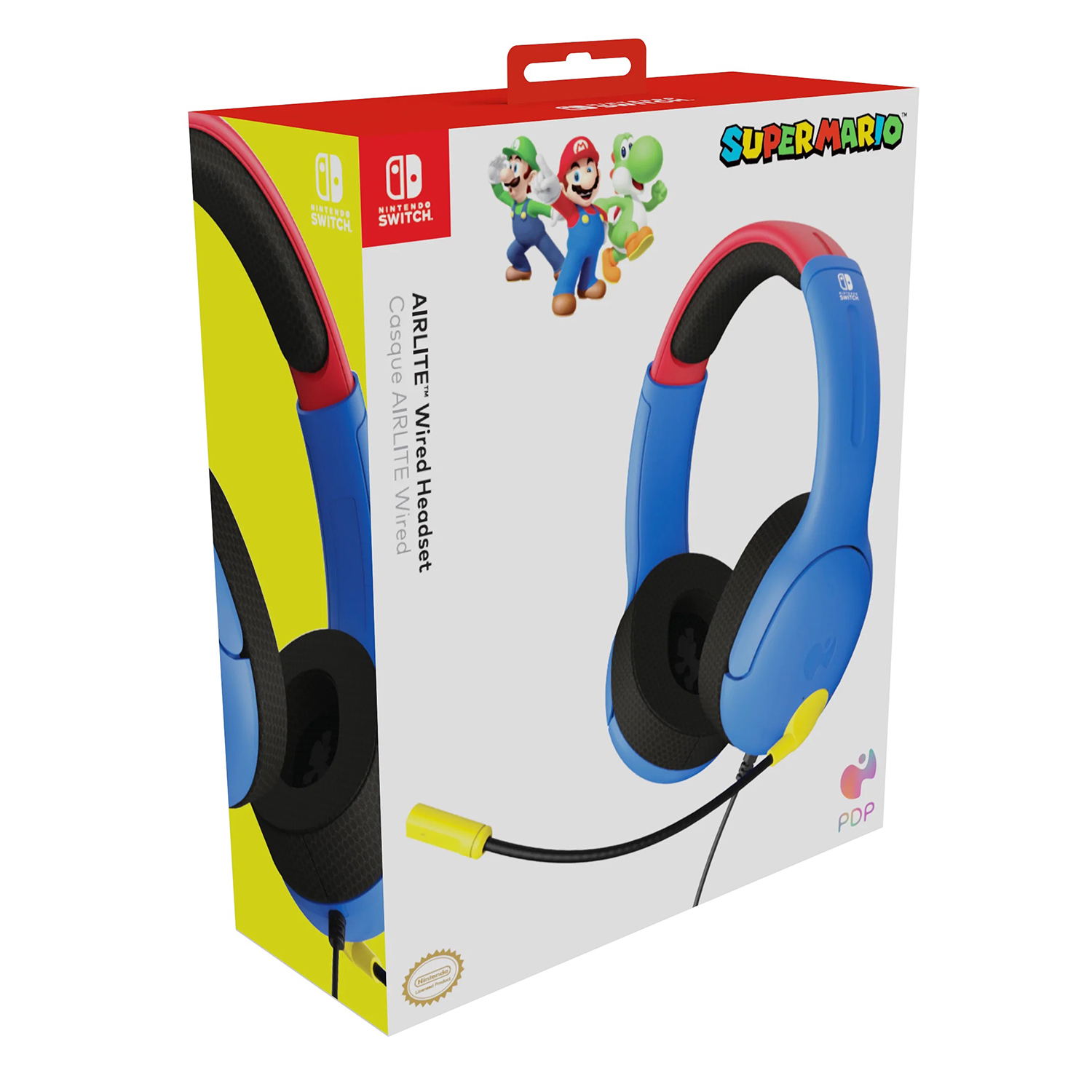 AIRLITE Wired Headset for Nintendo Switch (Mario) for Nintendo Switch