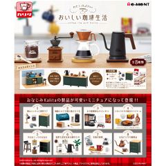 Watashi to Kalita no Oishii Coffee Life (Set of 8 Pieces) Re-ment
