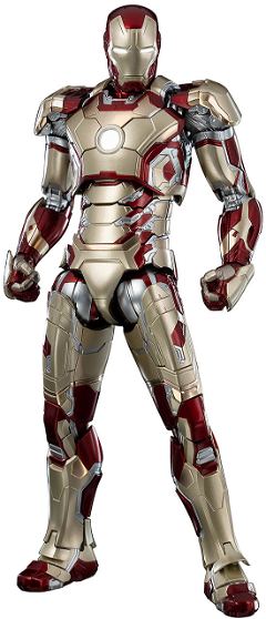 Marvel Studios The Infinity Saga 1/12 Scale Pre-Painted Action Figure: DLX Iron Man Mark 42 Threezero 