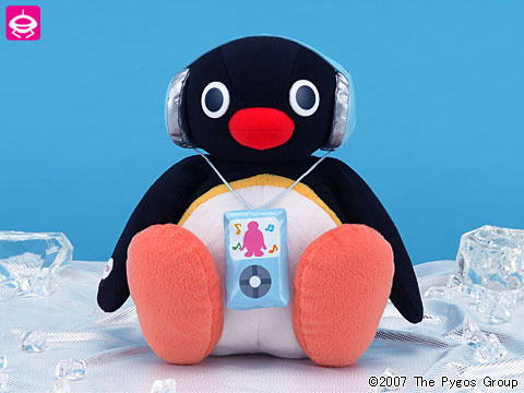 talking pingu plush