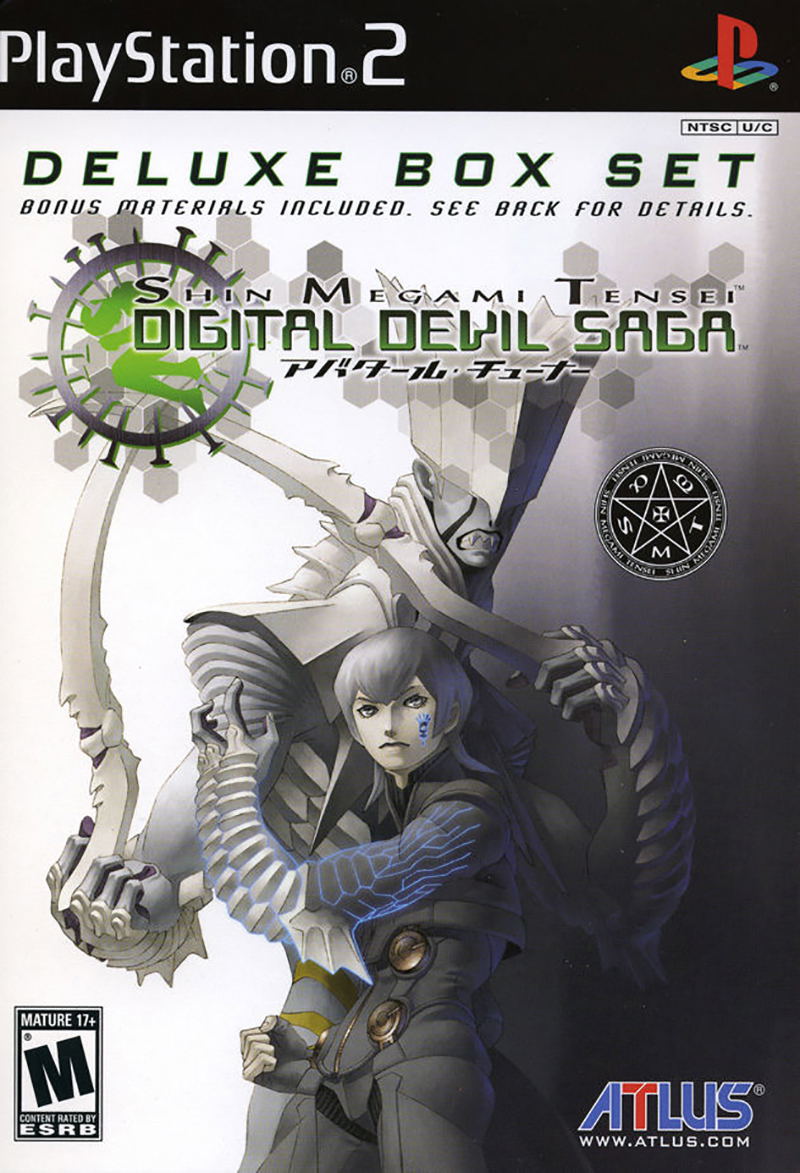 Shin Megami Tensei Digital Devil Saga Reprint For Playstation 2