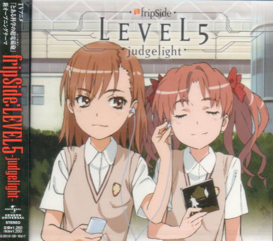 Level 5 Judgelight To Aru Kagaku No Railgun Intro Theme Fripside