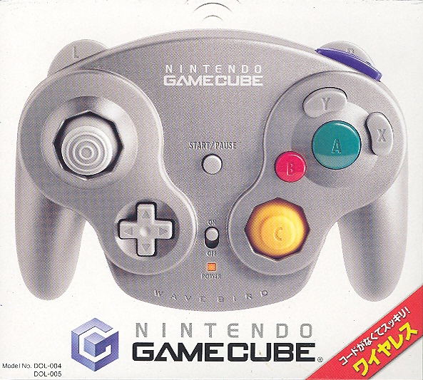 Wavebird Wavebird Wireless Controller (Platinum/Silver) for GameCube