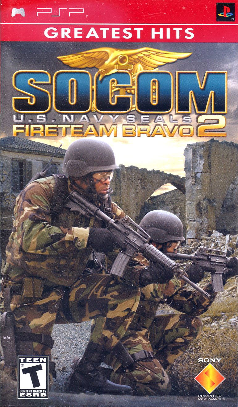 Socom U S Navy Seals Fireteam Bravo 2 Greatest Hits For Sony Psp