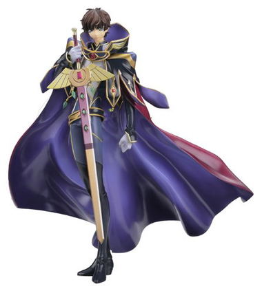 Buy Code Geass Lelouch Of The Rebellion R2 1 8 Scale Pre Painted Figure Kururugi Suzaku Knight Of Zero