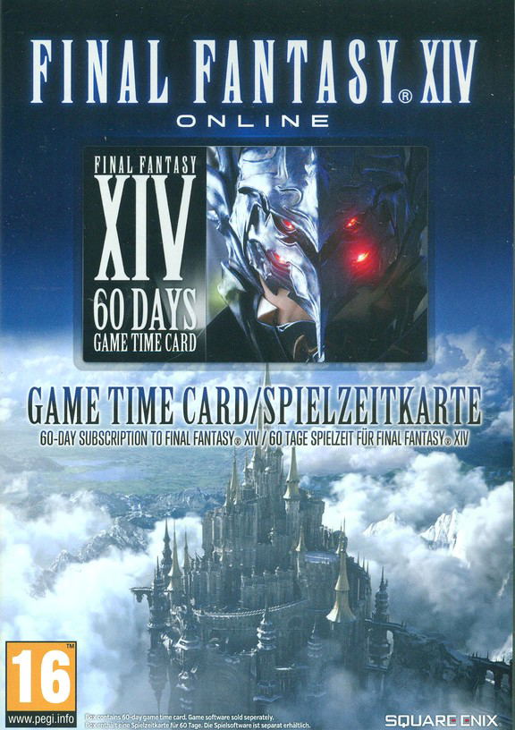 Final Fantasy XIV A Realm Reborn (60Day Game Time Card) for Windows