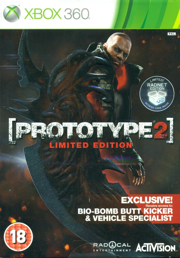 Prototype 2 (Limited Edition) for Xbox360