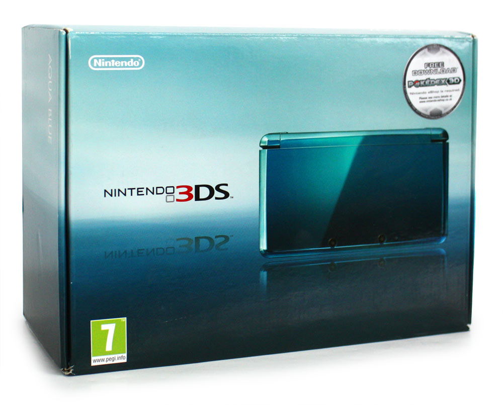 Aqua blue 3ds Clearance