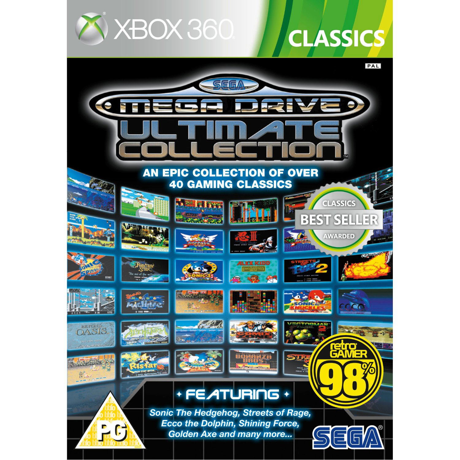 Sega mega drive classics xbox one список игр