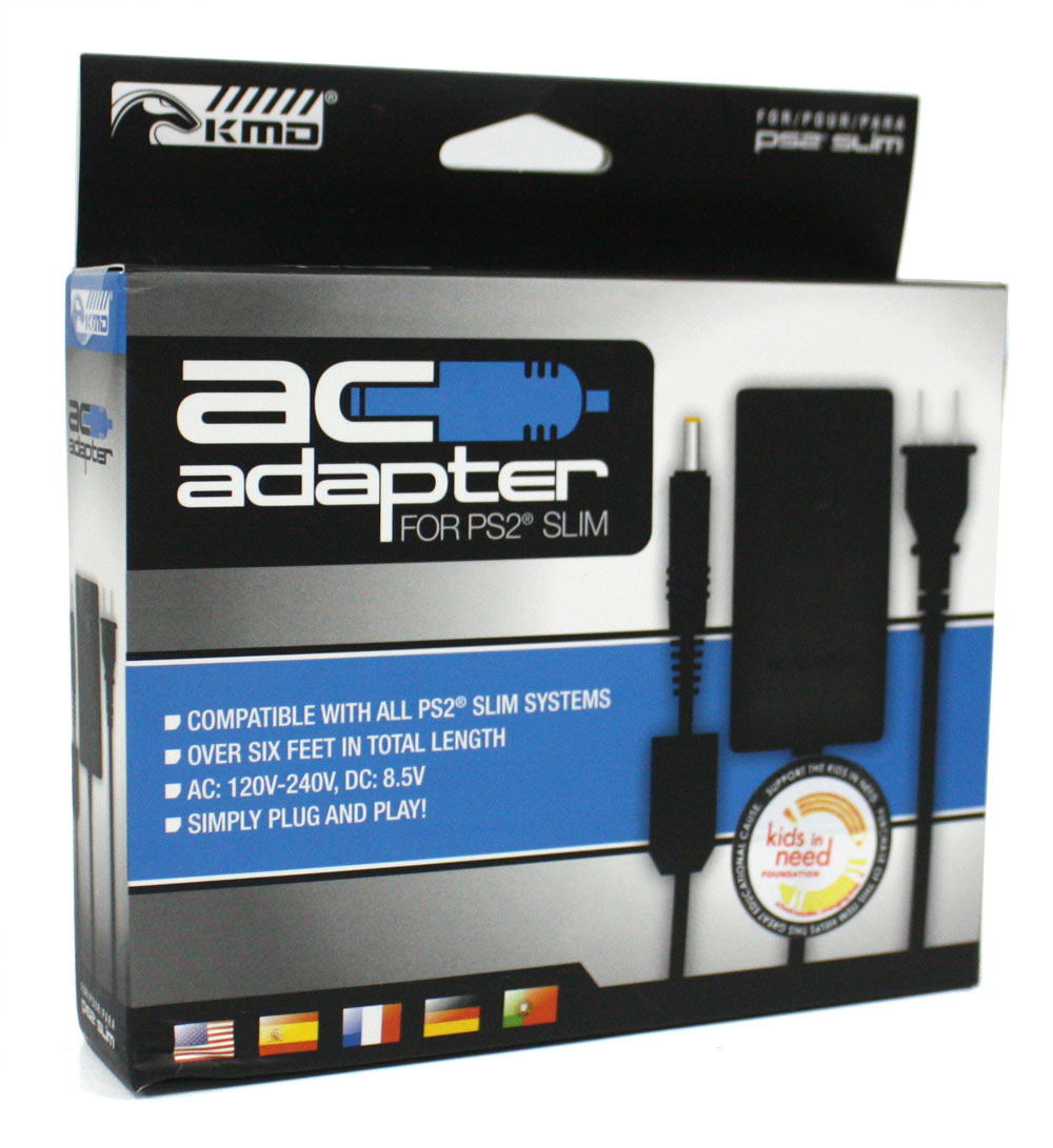 KMD PlayStation 2 Slim AC Adapter for PlayStation 2