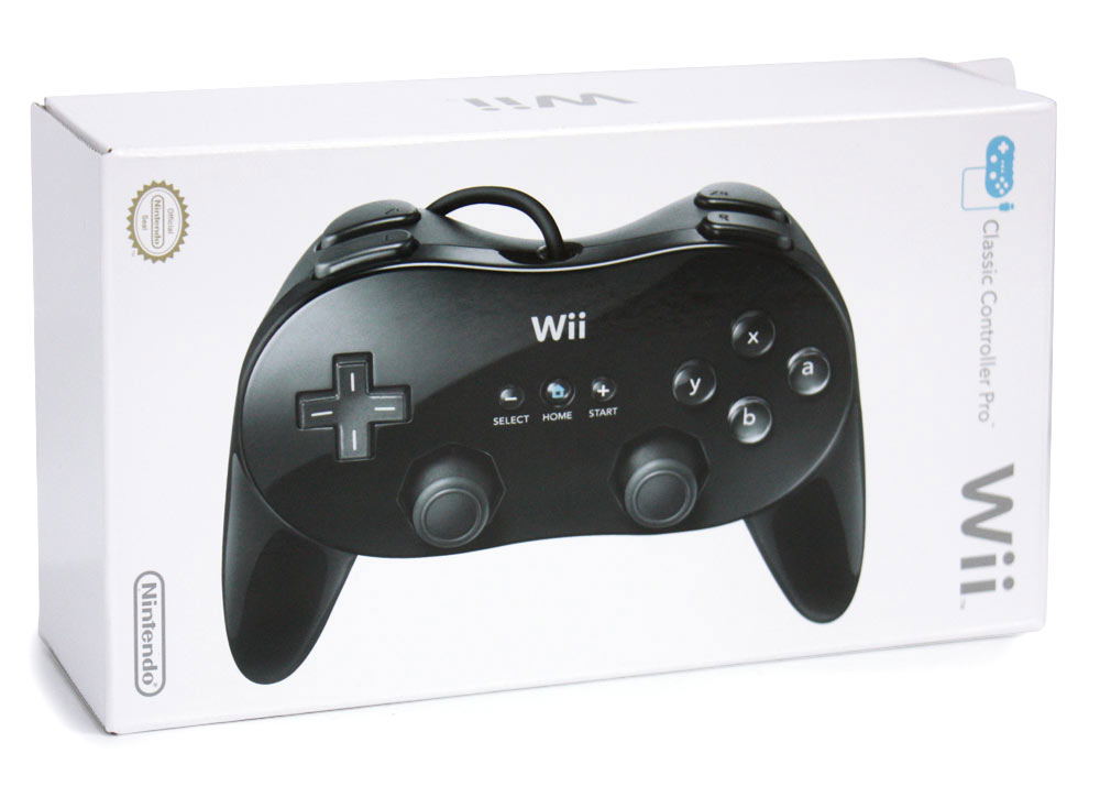 Wii Classic Controller Pro (Black)