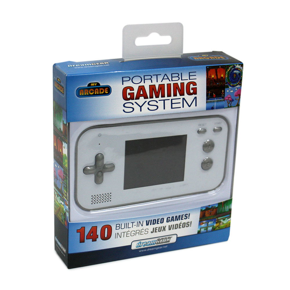 Handheld Portable Gaming System (White)