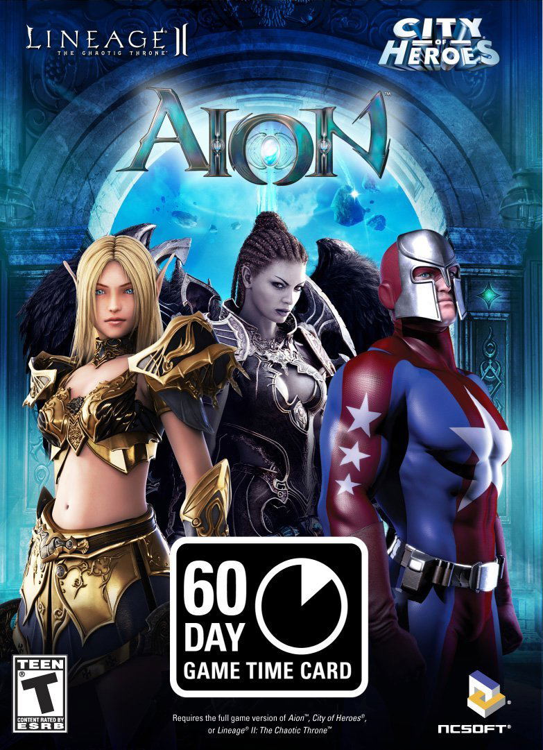 NCsoft 60Day Game Time Card for Windows