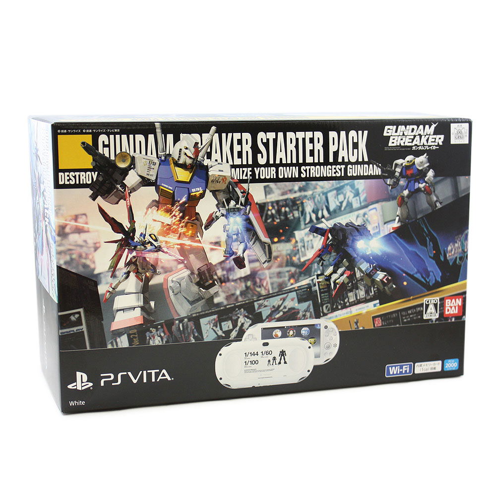Buy Ps Vita Playstation Vita New Slim Model Pch 00 Gundam Breaker Starter Pack