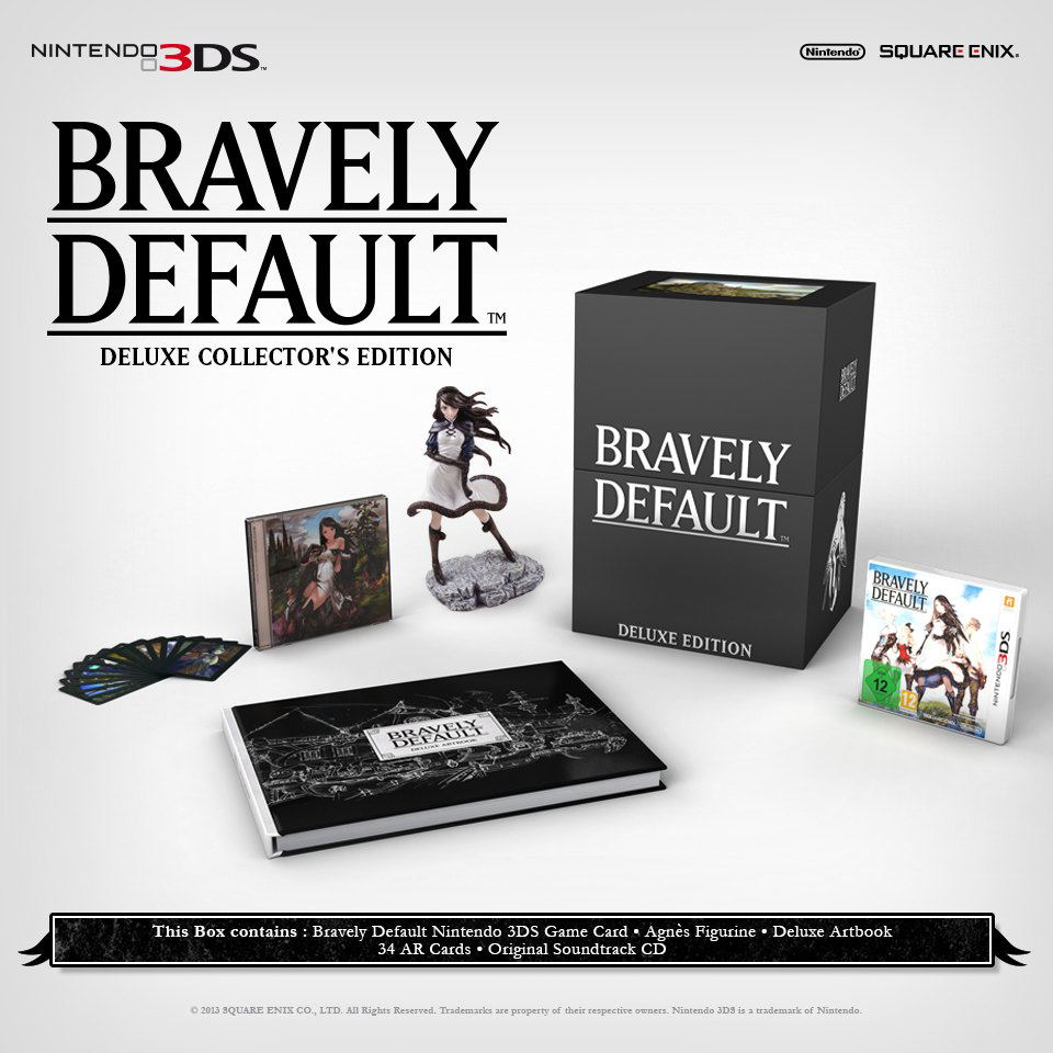 bravely default collector's edition