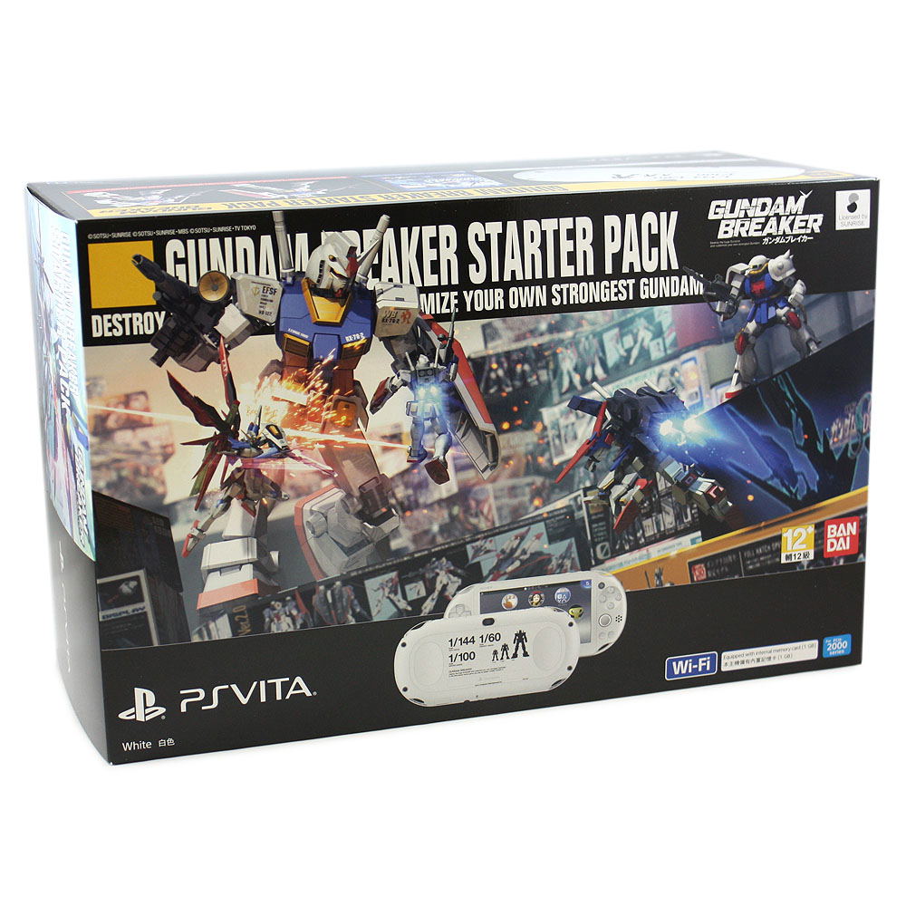 PS Vita PlayStation Vita New Slim Model - PCH-2006 (Gundam ...