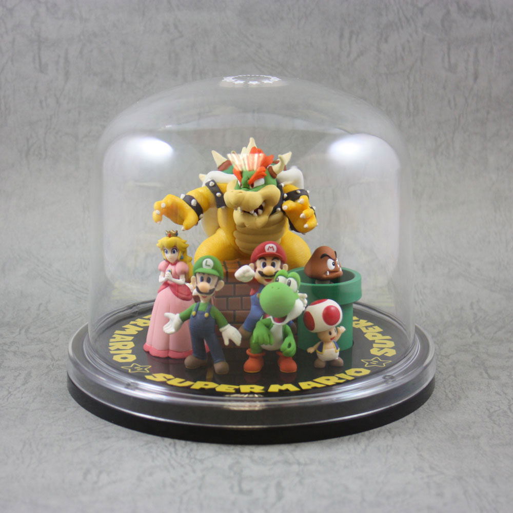 club nintendo super mario characters figurine