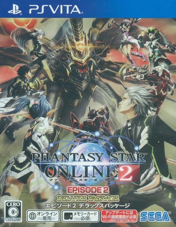 Phantasy Star Online 2 Episode 2 Deluxe Package For Playstation Vita