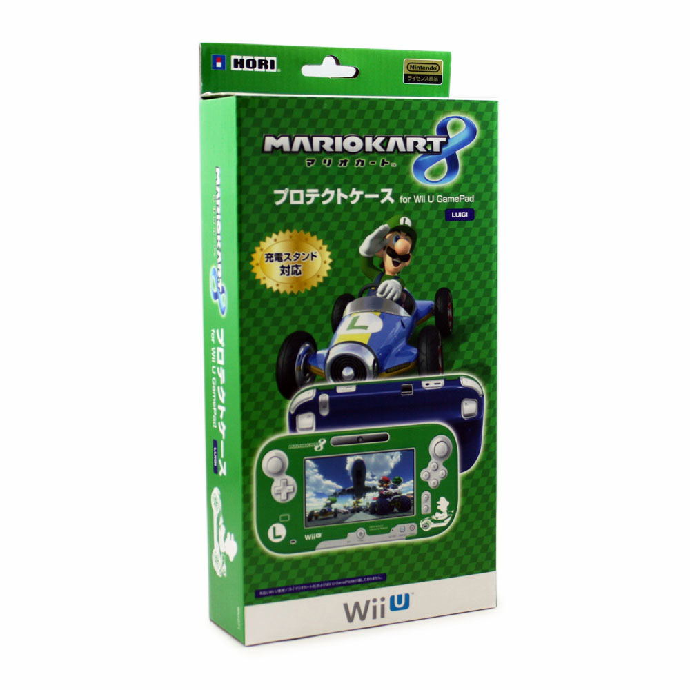 Mario Kart 8 Protect Case for Wii U Gamepad (Luigi)