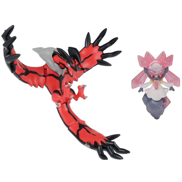 Pokemon Plastic Model Collection Select Series Yveltal Diancie
