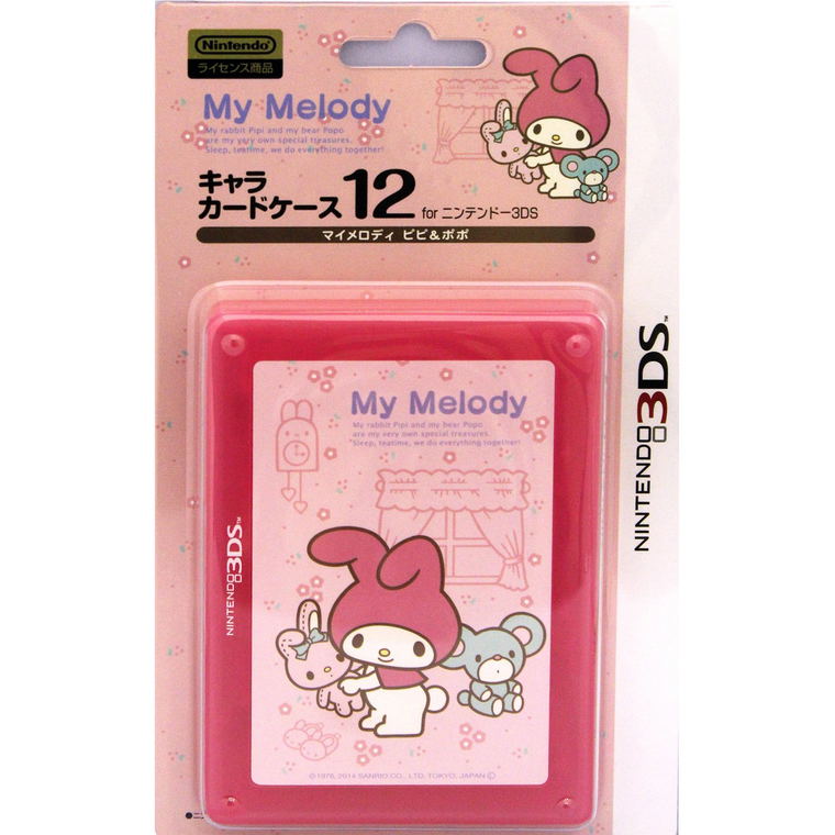 Buy 3ds Character Card Case 12 My Melody Pipi Popo For Nintendo 3ds Nintendo 3ds Ll Xl