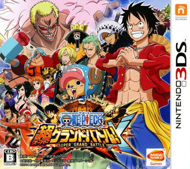 One Piece Super Grand Battle X For Nintendo 3ds