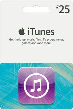 iTunes 25 GBP Gift Card | UK Account digital