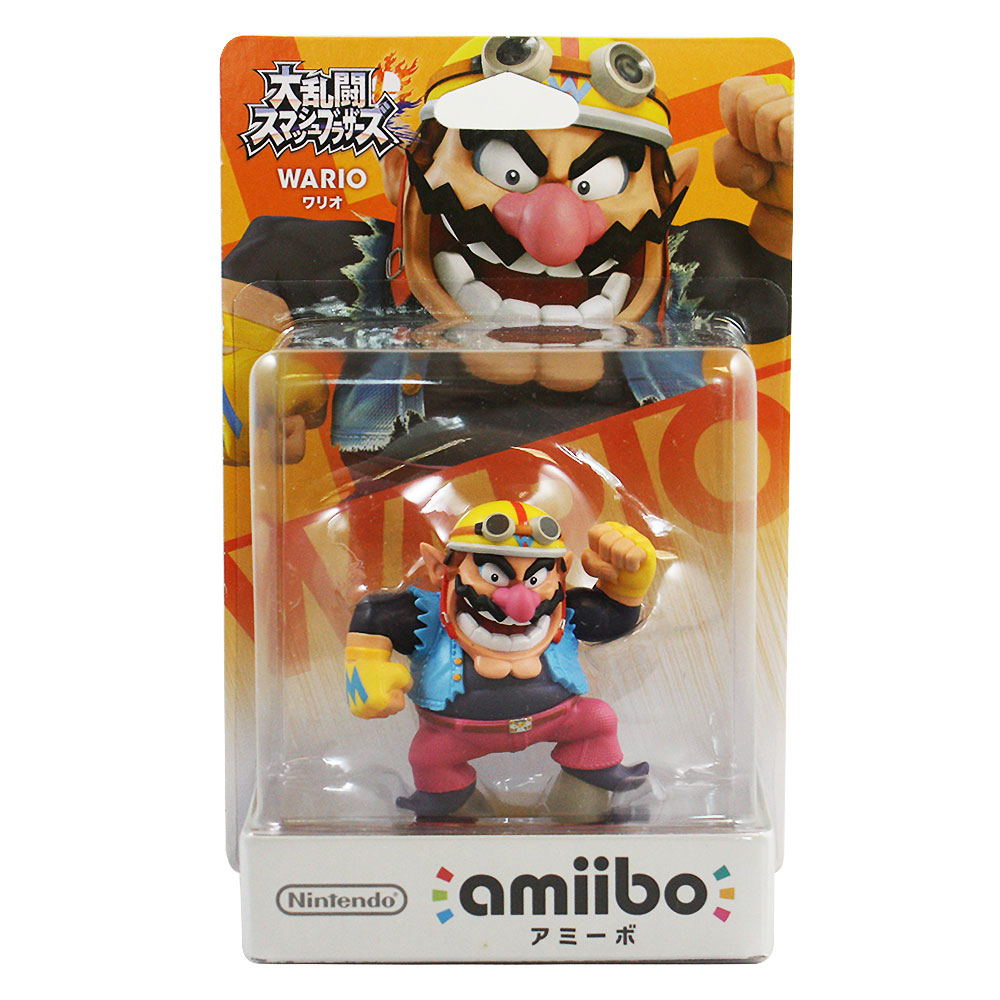 Buy Amiibo Super Smash Bros Series Figure Wario For Wii U New Nintendo 3ds New Nintendo 3ds 