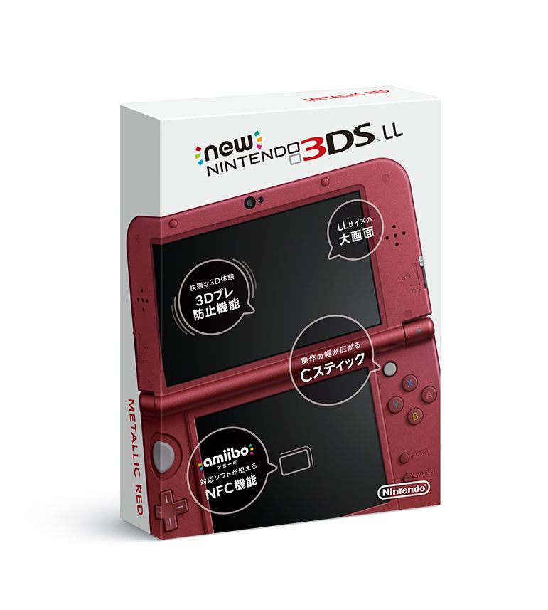 New Nintendo 3DS LL (Metallic Red)