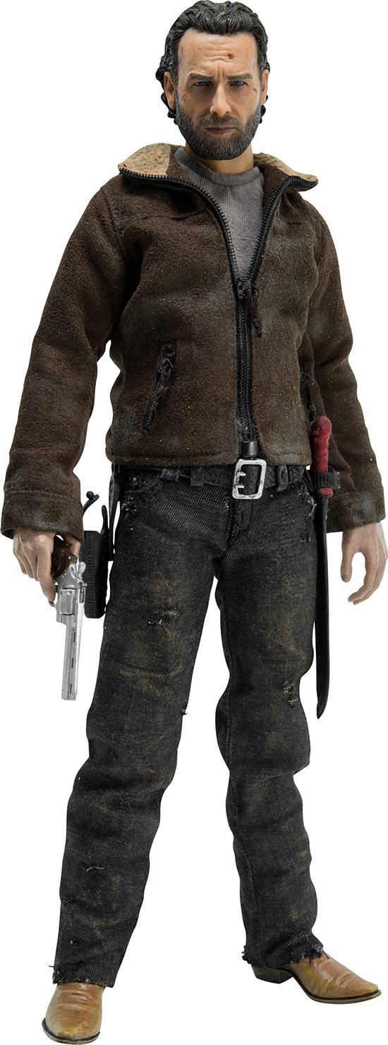 walking figure rick action dead 1/6 Rick Action Walking Painted Scale Figure: The Pre Dead