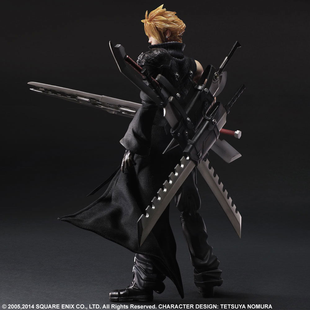 The Battle Begins! Cloud Strife Figure VS Sephiroth Plushie!