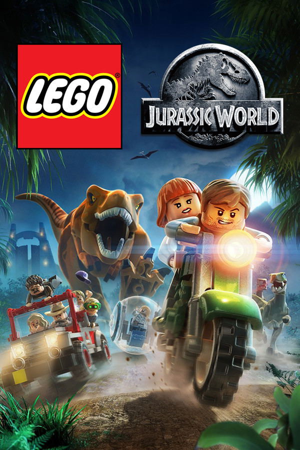 jurassic world lego steam