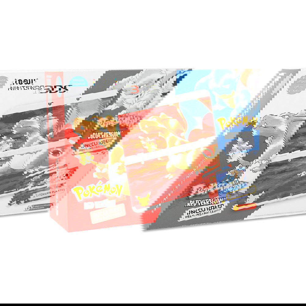 New Nintendo 3ds Pokemon th Anniversary Edition Asia Packaging New Nintendo 3ds Pokemon th Anniversary Edition Asia Packaging